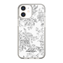 Slim Protection Case［ dazzlin - ToneFlower - Gray ］