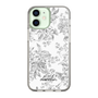 Slim Protection Case［ dazzlin - ToneFlower - Gray ］