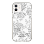 Slim Protection Case［ dazzlin - ToneFlower - Gray ］