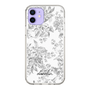 Slim Protection Case［ dazzlin - ToneFlower - Gray ］