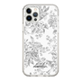 Slim Protection Case［ dazzlin - ToneFlower - Gray ］
