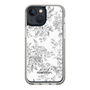 Slim Protection Case［ dazzlin - ToneFlower - Gray ］