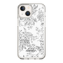 Slim Protection Case［ dazzlin - ToneFlower - Gray ］