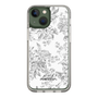 Slim Protection Case［ dazzlin - ToneFlower - Gray ］
