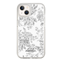Slim Protection Case［ dazzlin - ToneFlower - Gray ］