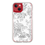 Slim Protection Case［ dazzlin - ToneFlower - Gray ］