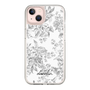 Slim Protection Case［ dazzlin - ToneFlower - Gray ］