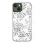 Slim Protection Case［ dazzlin - ToneFlower - Gray ］