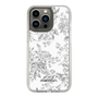 Slim Protection Case［ dazzlin - ToneFlower - Gray ］