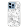 Slim Protection Case［ dazzlin - ToneFlower - Gray ］