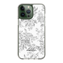 Slim Protection Case［ dazzlin - ToneFlower - Gray ］