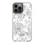 Slim Protection Case［ dazzlin - ToneFlower - Gray ］