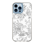 Slim Protection Case［ dazzlin - ToneFlower - Gray ］