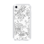 Slim Protection Case［ dazzlin - ToneFlower - Gray ］