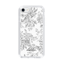 Slim Protection Case［ dazzlin - ToneFlower - Gray ］