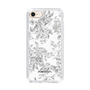 Slim Protection Case［ dazzlin - ToneFlower - Gray ］