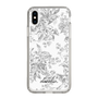 Slim Protection Case［ dazzlin - ToneFlower - Gray ］