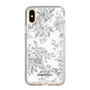 Slim Protection Case［ dazzlin - ToneFlower - Gray ］