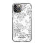 Slim Protection Case［ dazzlin - ToneFlower - Gray ］