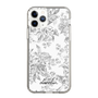 Slim Protection Case［ dazzlin - ToneFlower - Gray ］