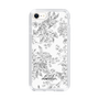 Slim Protection Case［ dazzlin - ToneFlower - Gray ］