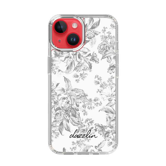 Slim Protection Case［ dazzlin - ToneFlower - Gray ］