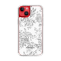 Slim Protection Case［ dazzlin - ToneFlower - Gray ］