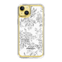 Slim Protection Case［ dazzlin - ToneFlower - Gray ］