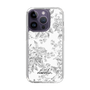 Slim Protection Case［ dazzlin - ToneFlower - Gray ］