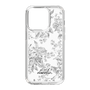 Slim Protection Case［ dazzlin - ToneFlower - Gray ］