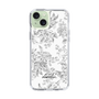 Slim Protection Case［ dazzlin - ToneFlower - Gray ］