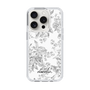 Slim Protection Case［ dazzlin - ToneFlower - Gray ］