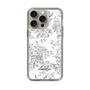 Slim Protection Case［ dazzlin - ToneFlower - Gray ］