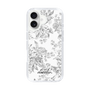 Slim Protection Case［ dazzlin - ToneFlower - Gray ］