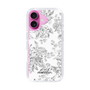 Slim Protection Case［ dazzlin - ToneFlower - Gray ］