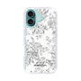 Slim Protection Case［ dazzlin - ToneFlower - Gray ］