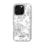 Slim Protection Case［ dazzlin - ToneFlower - Gray ］