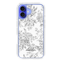 Slim Protection Case［ dazzlin - ToneFlower - Gray ］
