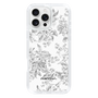 Slim Protection Case［ dazzlin - ToneFlower - Gray ］
