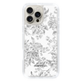 Slim Protection Case［ dazzlin - ToneFlower - Gray ］