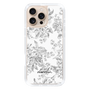 Slim Protection Case［ dazzlin - ToneFlower - Gray ］
