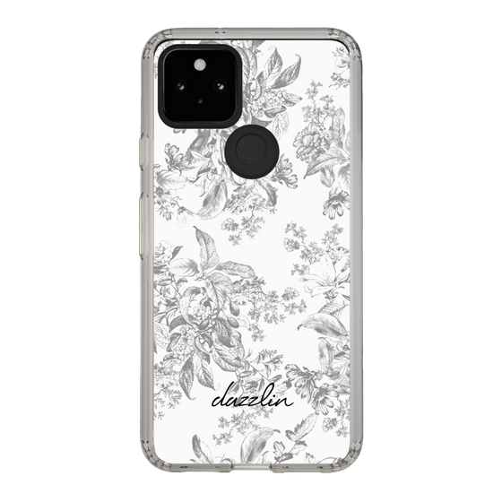 Slim Protection Case［ dazzlin - ToneFlower - Gray ］