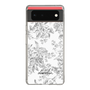 Slim Protection Case［ dazzlin - ToneFlower - Gray ］