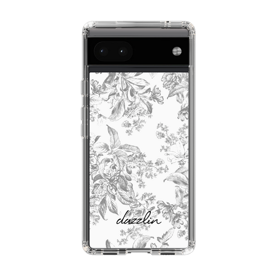 Slim Protection Case［ dazzlin - ToneFlower - Gray ］