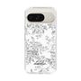 Slim Protection Case［ dazzlin - ToneFlower - Gray ］
