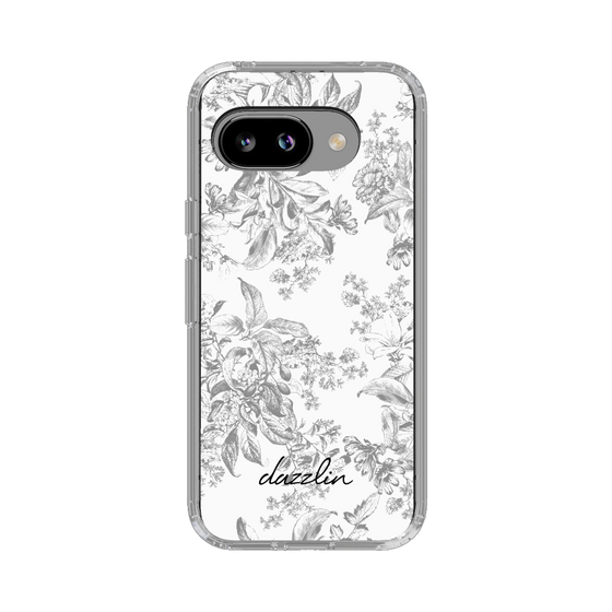 Slim Protection Case［ dazzlin - ToneFlower - Gray ］