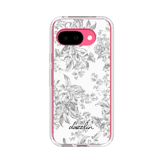 Slim Protection Case［ dazzlin - ToneFlower - Gray ］