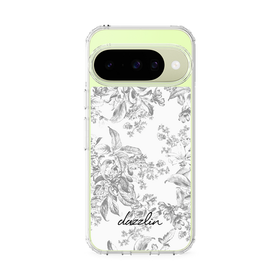Slim Protection Case［ dazzlin - ToneFlower - Gray ］