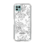 Slim Protection Case［ dazzlin - ToneFlower - Gray ］