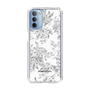 Slim Protection Case［ dazzlin - ToneFlower - Gray ］